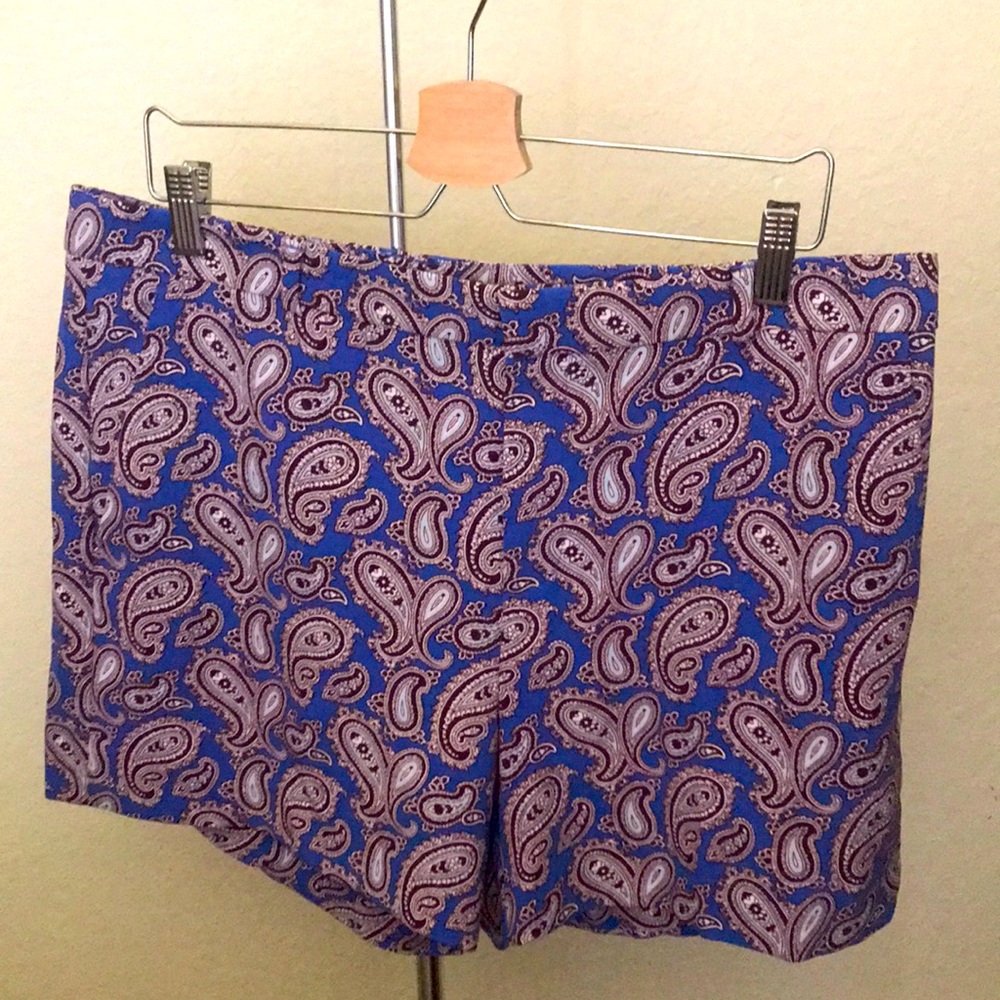 NEW Banana Republic Paisley Print Shorts